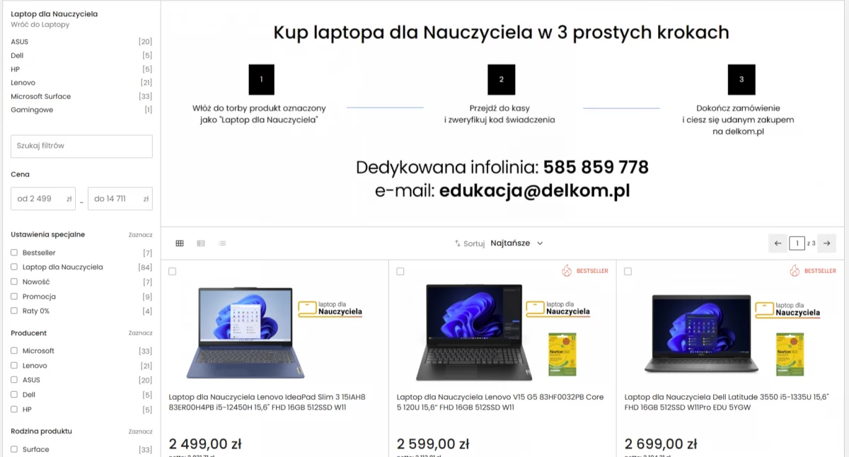 Tekst sponsorowany, Laptop Nauczyciela skorzystać programu - zdjęcie, fotografia